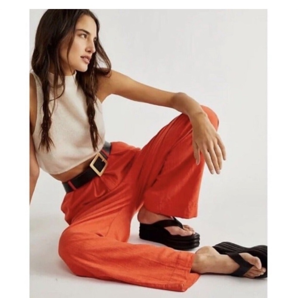 NWT Free people free in you trousers pants Sz 6